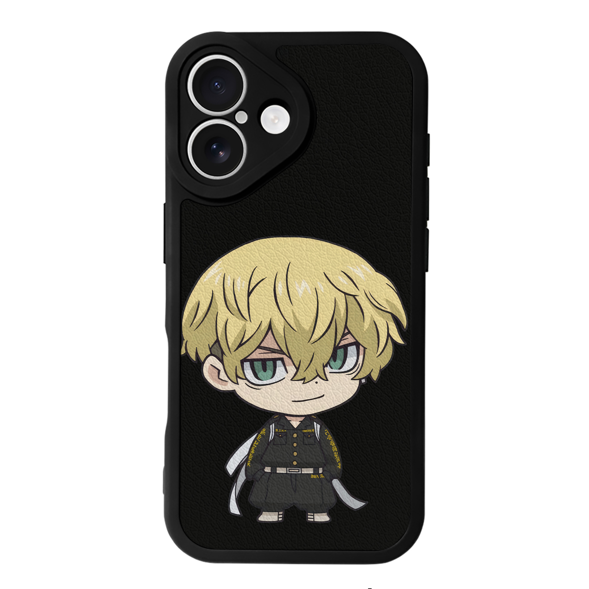 （画像用） 東京リベンジャーズ Tokyo Revengers 【iPhone 16シリーズ対応】シリコンスマホケース（レザー調） 材質：シリコン